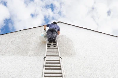 Peinture extérieure à Hermonville — façades et ravalement